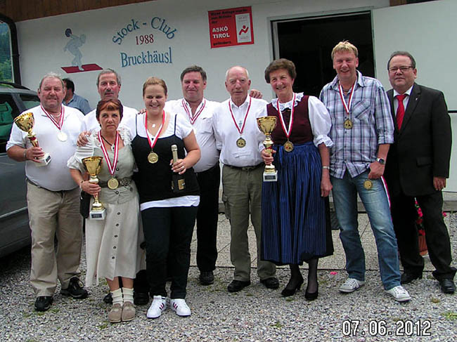 Die Sieger der Dorfmeisterschaft 2012 