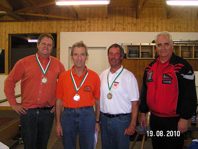 2. Rang : Fuchs Josef, Drexler Dieter, Lanner Johannes 